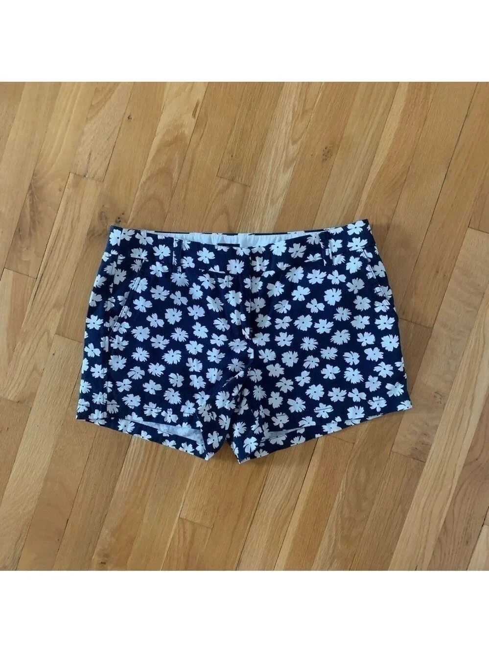 J. Crew Floral Chino Shorts